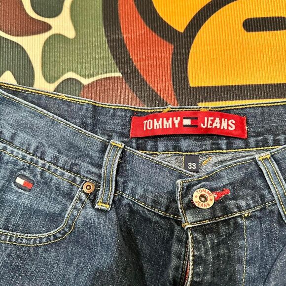 Vintage 90s Tommy Hilfiger Tommy Jeans Recruit Carpenter Baggy Jorts - Picture 4 of 7